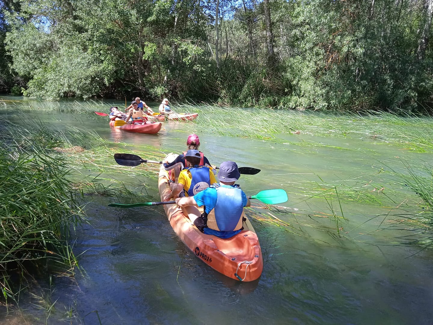 rutas en kayak cerca de Madrid